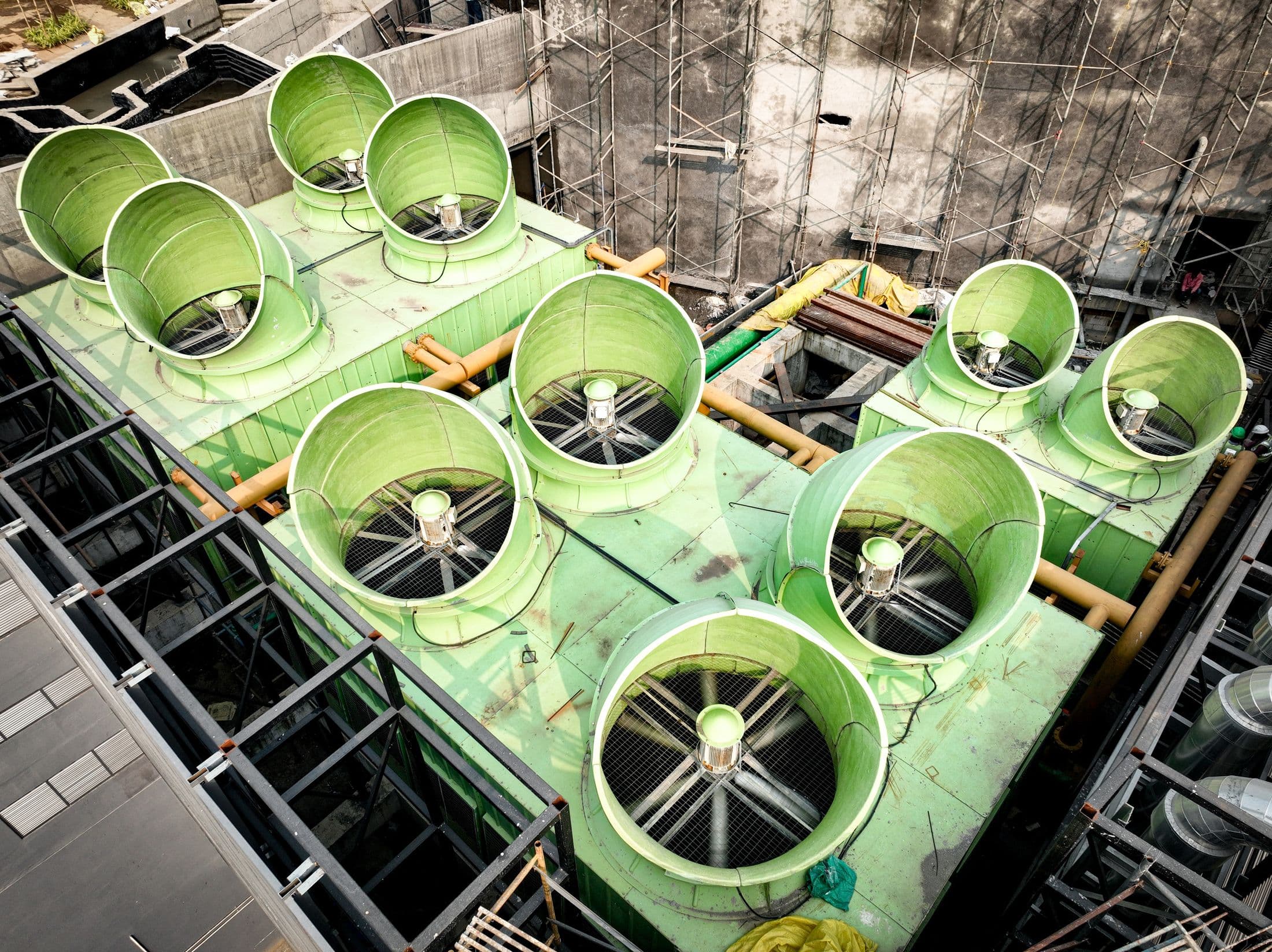 Industrial cooling fans